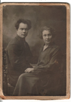 Семён Клементьевич Пескишев с женой. Ленинград, 1927 г