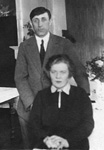 Семён Александрович Думиш с женой Александрой Трофимовной