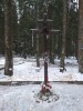 Левашово. Белорусский и литовский поклонные кресты