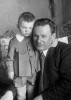 Иван Дмитриевич Богомолов расстрелян 21 сентября 1938
На фото: с сыном Дмитрием