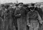 Климент Ворошилов, Вячеслав Молотов, Иосиф Сталин, Николай Ежов. 1937