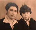 Клавдия Павловна Курочкина с дочерью Ириной