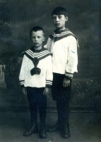 Братья Глебовы: Виктор (младший).и Александр (старший)