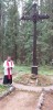 Левашовское мемориальное кладбище, у литовского поклонного креста