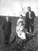 Владимир Елисеевич Екшурский с женой и сыном и Петром Петровичем Зеленковым. 1936 г.